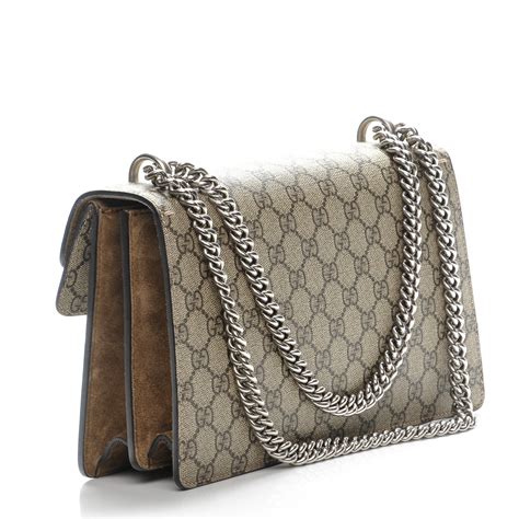 Gucci Gucci GG Supreme Small Dionysus Shoulder Bag In 